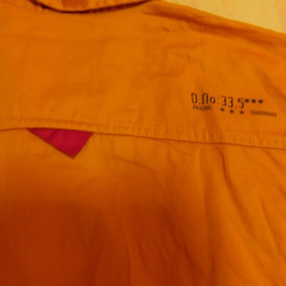 Authentic The Company Staten Is. Orange/Navy shirt Youth 16 - Picture 3 of 13